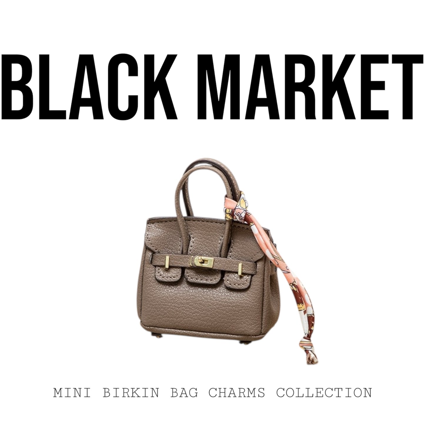 Mini Birkin Bag Charms