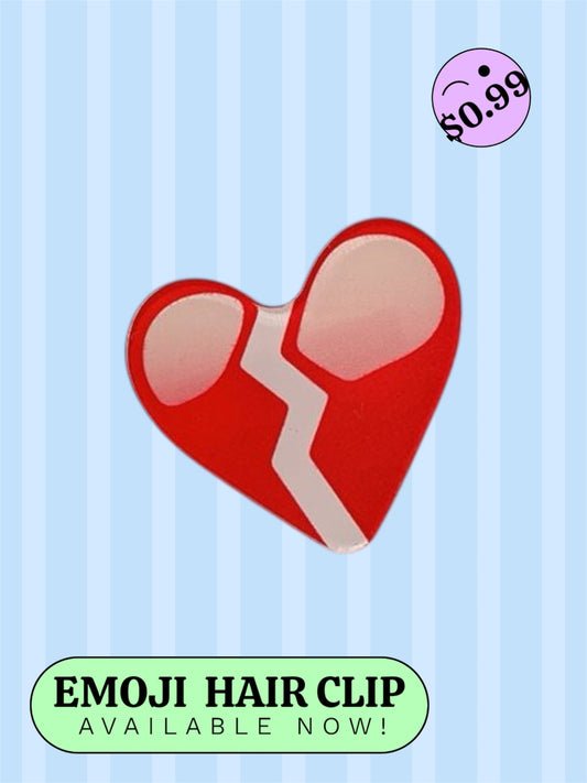 Emoji Small Hair Clips Collection