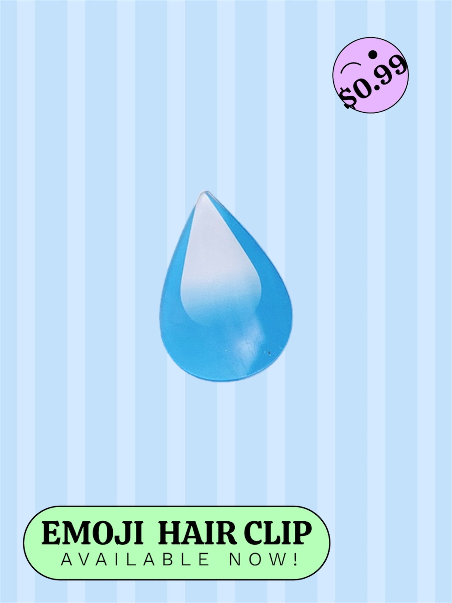 Emoji Small Hair Clips Collection