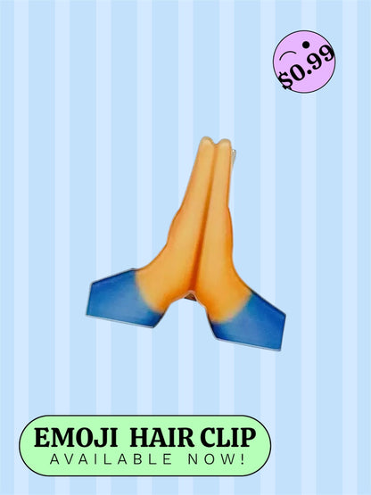 Emoji Small Hair Clips Collection