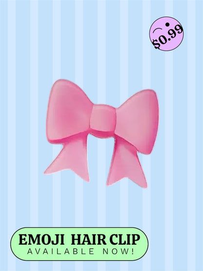 Emoji Small Hair Clips Collection