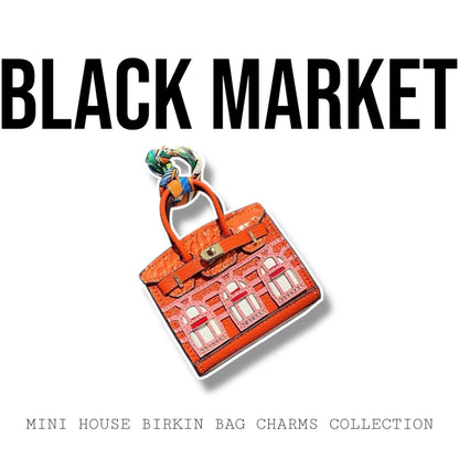 Mini House Birkin Bag Charms
