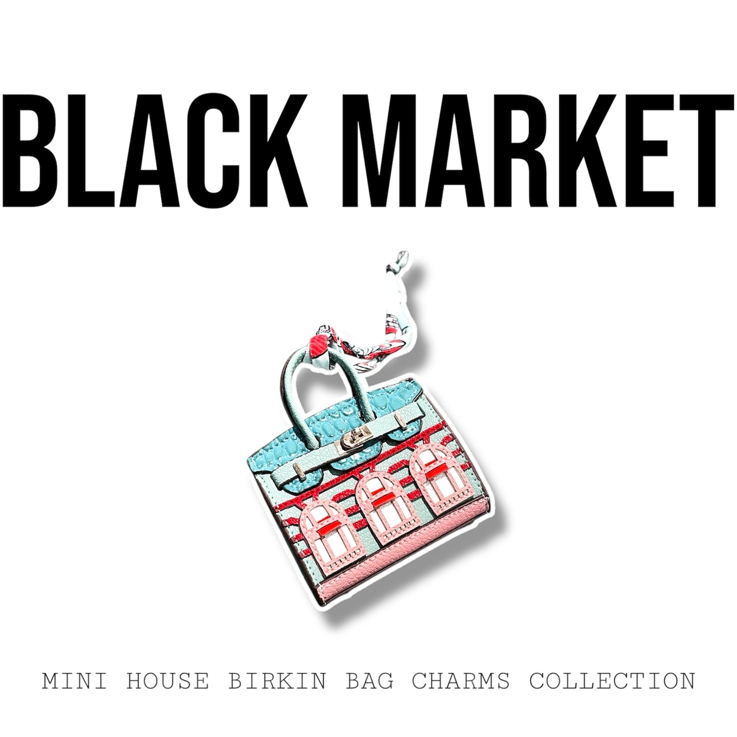 Mini House Birkin Bag Charms