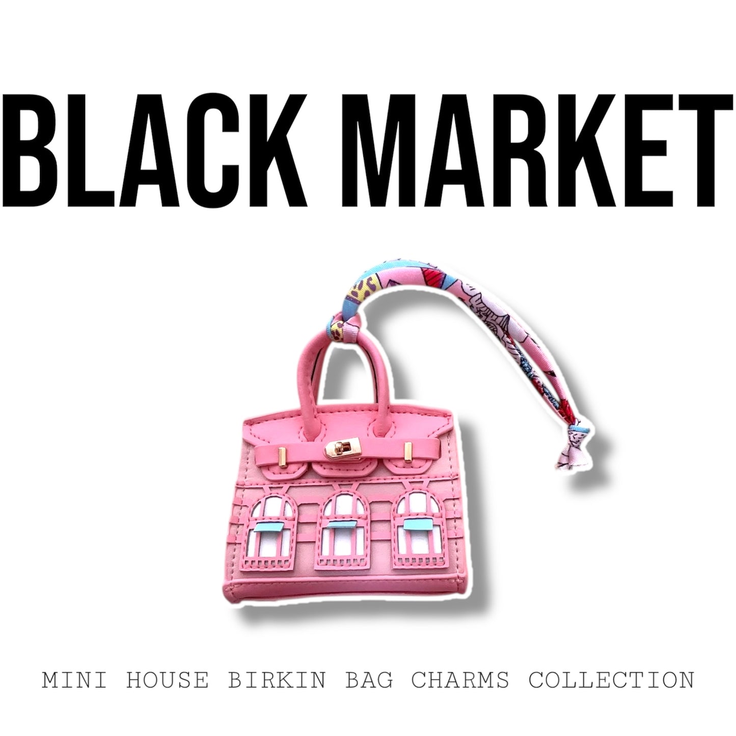 Mini House Birkin Bag Charms