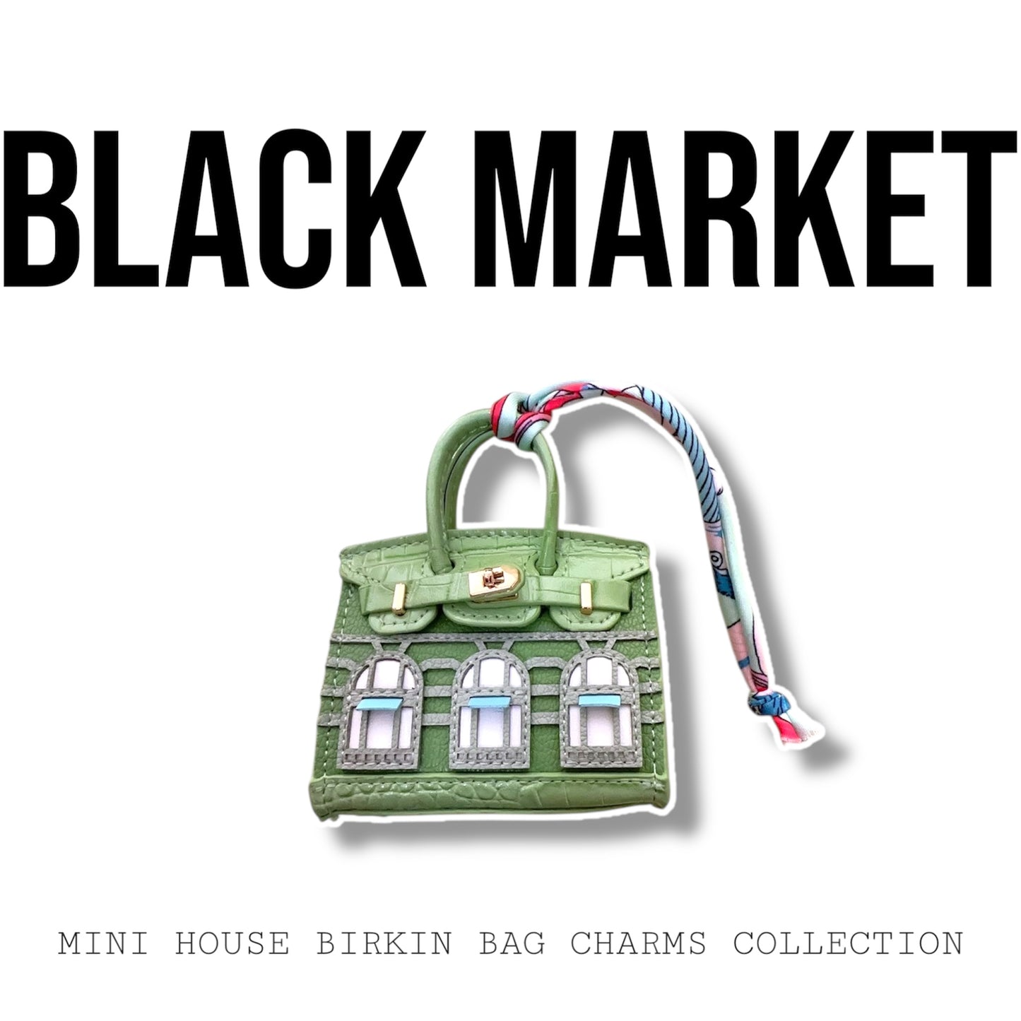 Mini House Birkin Bag Charms