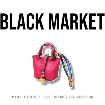Mini Picotin Bag Charms