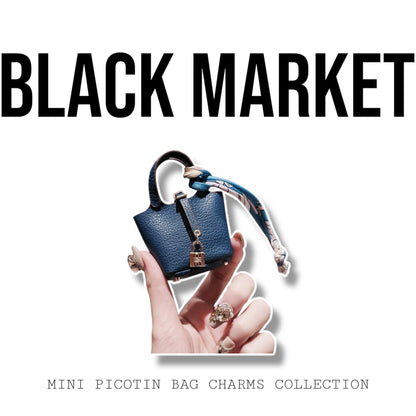 Mini Picotin Bag Charms