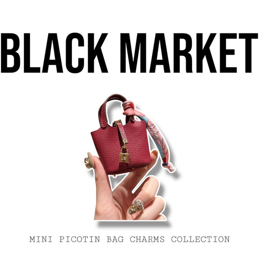 Mini Picotin Bag Charms